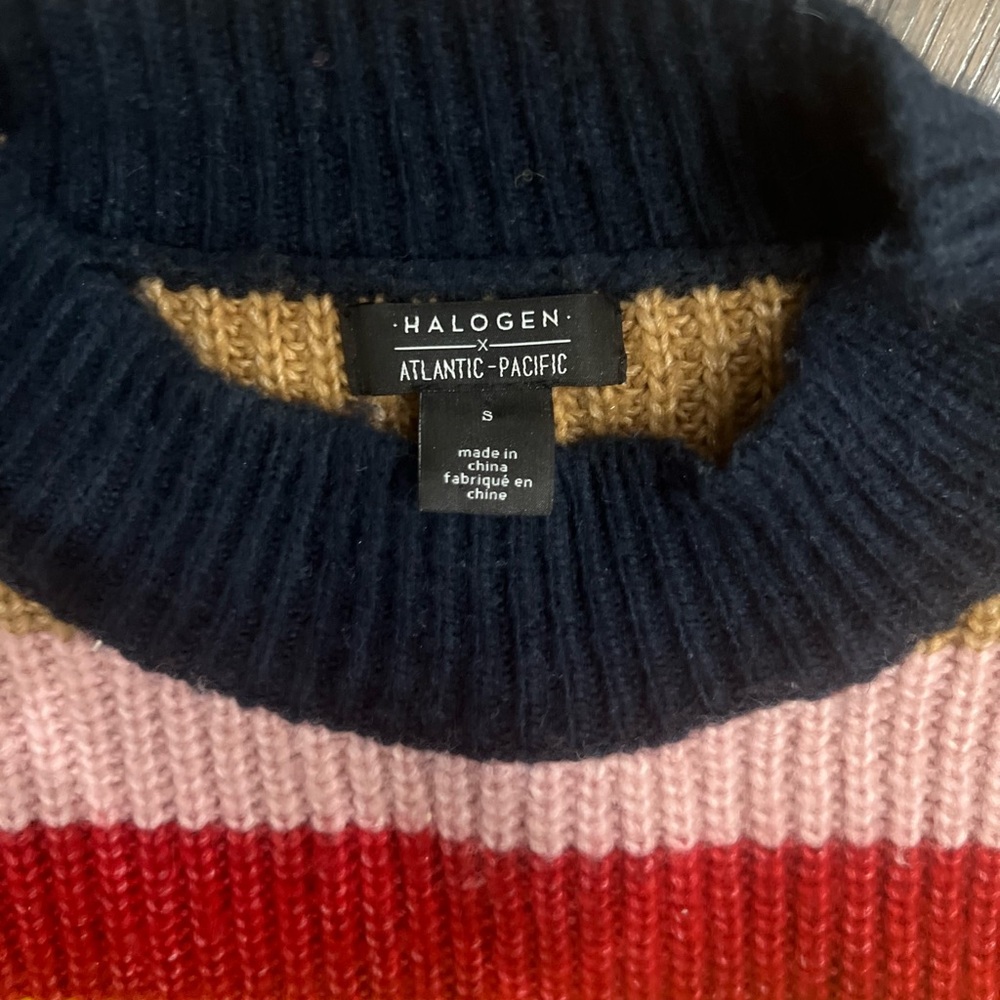 Halogen Multicolor Striped Sweater @@ - Picture 5 of 6